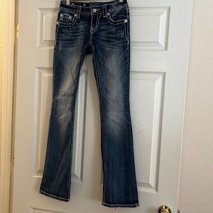 Miss Me Medium Wash Signature Bootcut Jeans